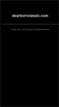 Mobile Screenshot of dearbornclassic.com